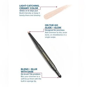 DUAL-ENDED EYESHADOW STICK + BLENDER | CHAMPAGNE DREAM